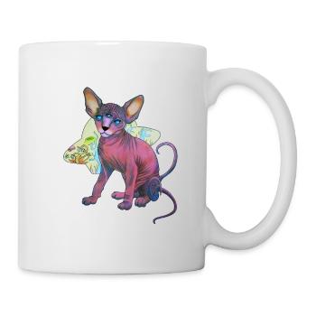 alien cat - Mug - white - Right