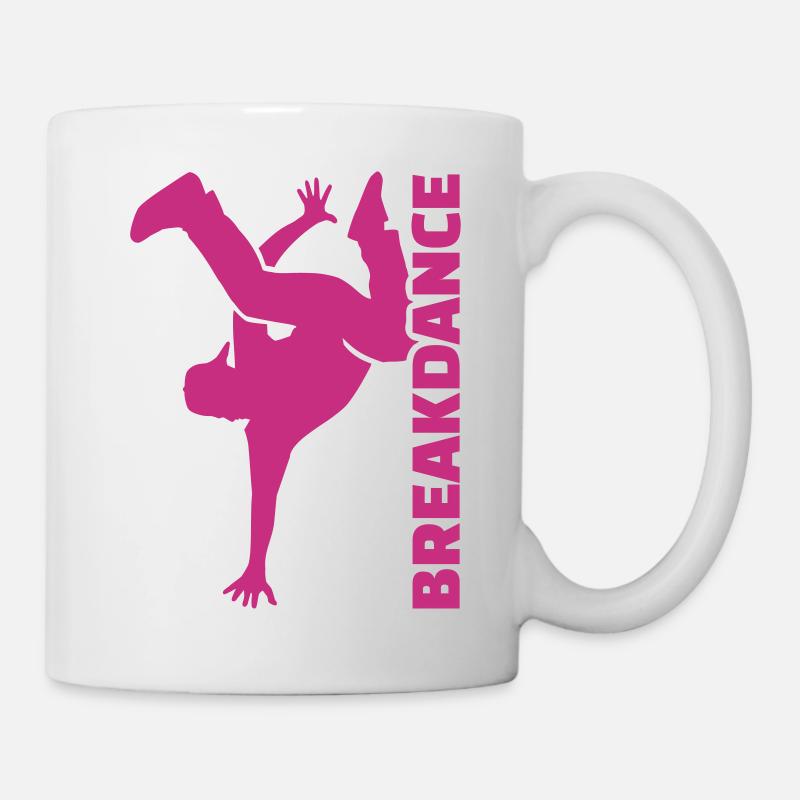 Breakdance - Tasse - Weiß