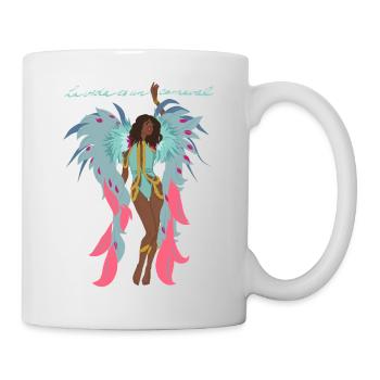 Femme danseuse samba - Mug blanc - blanc - Droite