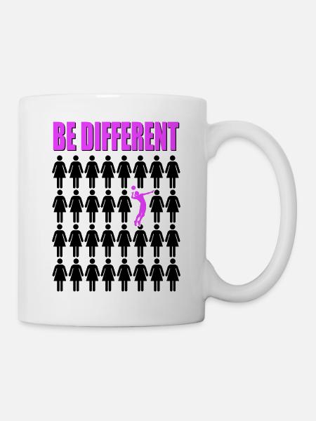 Équipe de volley-ball féminin - Mug blanc - blanc