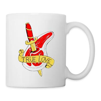 meat love - Mug - white - Right