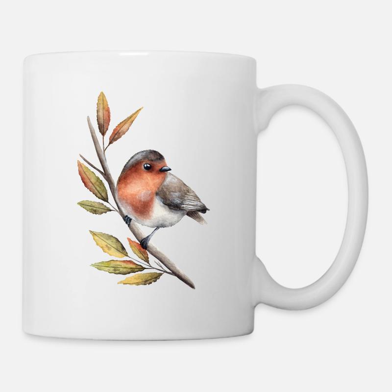 Robin - Mug - white