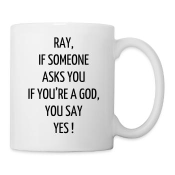 Serie TV - Television - Quotes - Citation - Zitat - Mug - white - Right