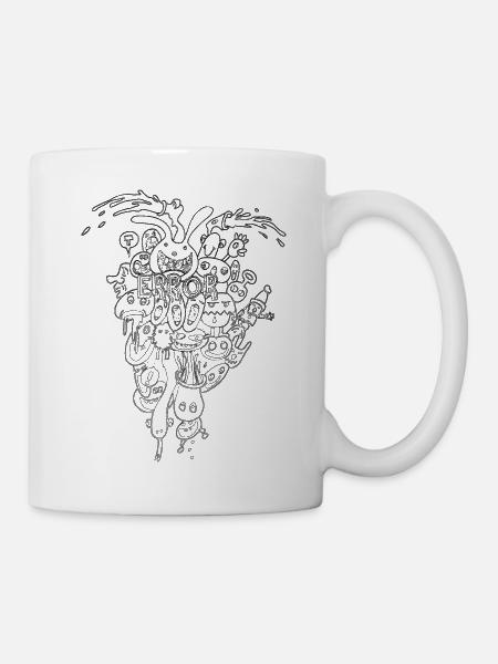 error - Tasse - Weiß