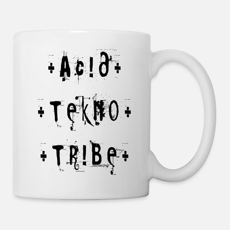 Acid tekno tribe - Mug blanc - blanc
