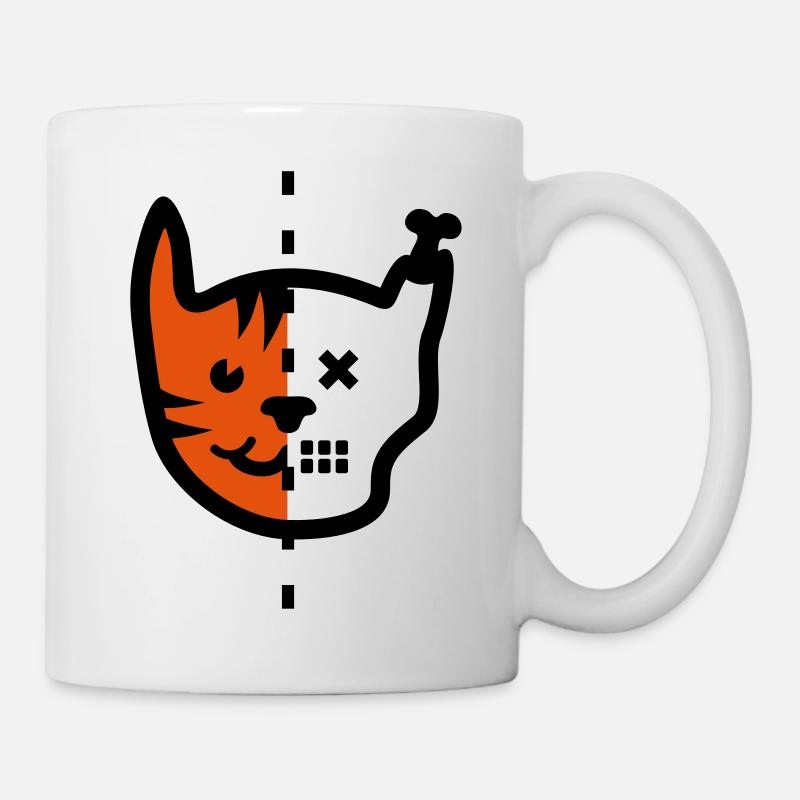 Schrödinger's Cat / Cat Called Schroedinger (3c) - Mug - white