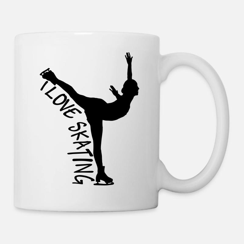 Eiskunstlauf Mod2 Kopie - Tasse - Weiß