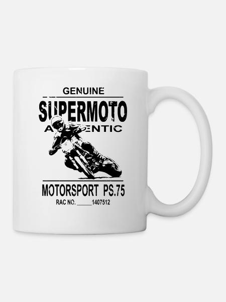 Supermoto - Supermotard - Mug - white