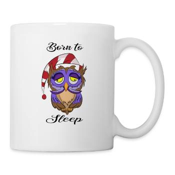 Owl, owl, owl, bird, - Mug - white - Right