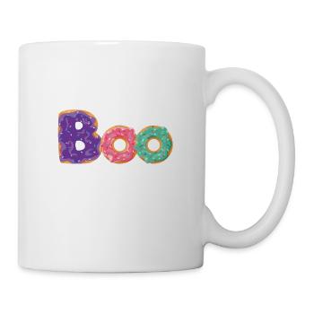 Beignet de boo Halloween - Mug blanc - blanc - Droite