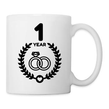 1 - Birthday Wedding - Marriage - Love - Wife - Mug - white - Right