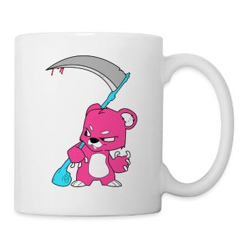 Teddy Sense Geschenkidee cool Vektor böse Kinder - Tasse - Weiß - Rechts