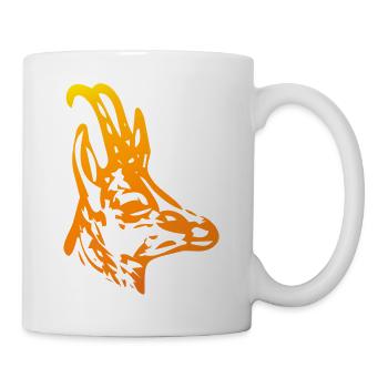 Gams Bock - Mug blanc - blanc - Droite