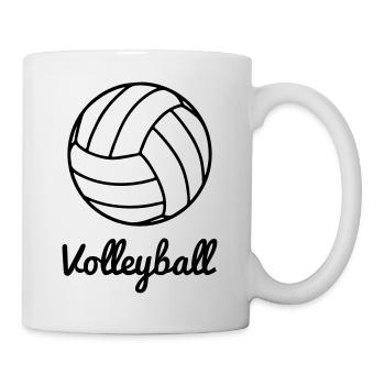 Volleyball Volley ball - Mug - white - Right