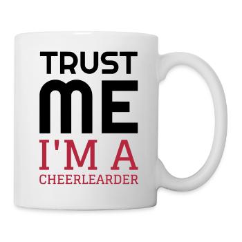 Cheerleading Cheerleader Sport Sportler Spieler - Tasse - Weiß - Rechts