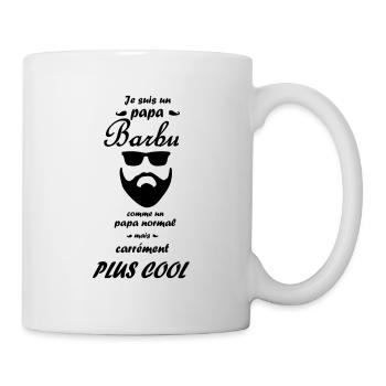 I'm a bearded dad - Mug - white - Right