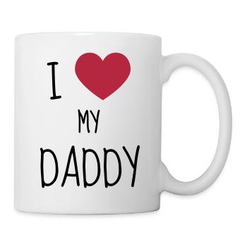 Dad - Daddy - Papa - Baby - Birth - Father - Vati - Mug - white - Right