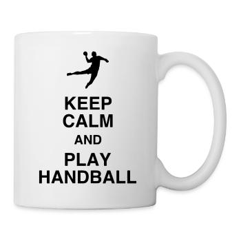 Handball Handballer Handballeur Sport Winner - Mug - white - Right