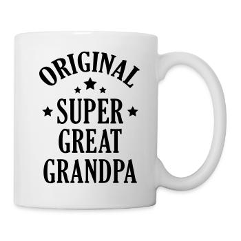 Papy Papi Grand-Père Retraite famille - Mug blanc - blanc - Droite