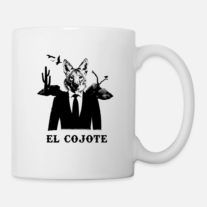 el coyote - Mug - white