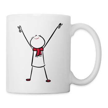 Ich bin ein Gewinner - Tasse - Weiß - Rechts
