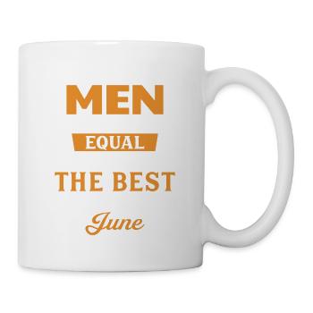 Best Men Are Born In June - Mug - white - Right