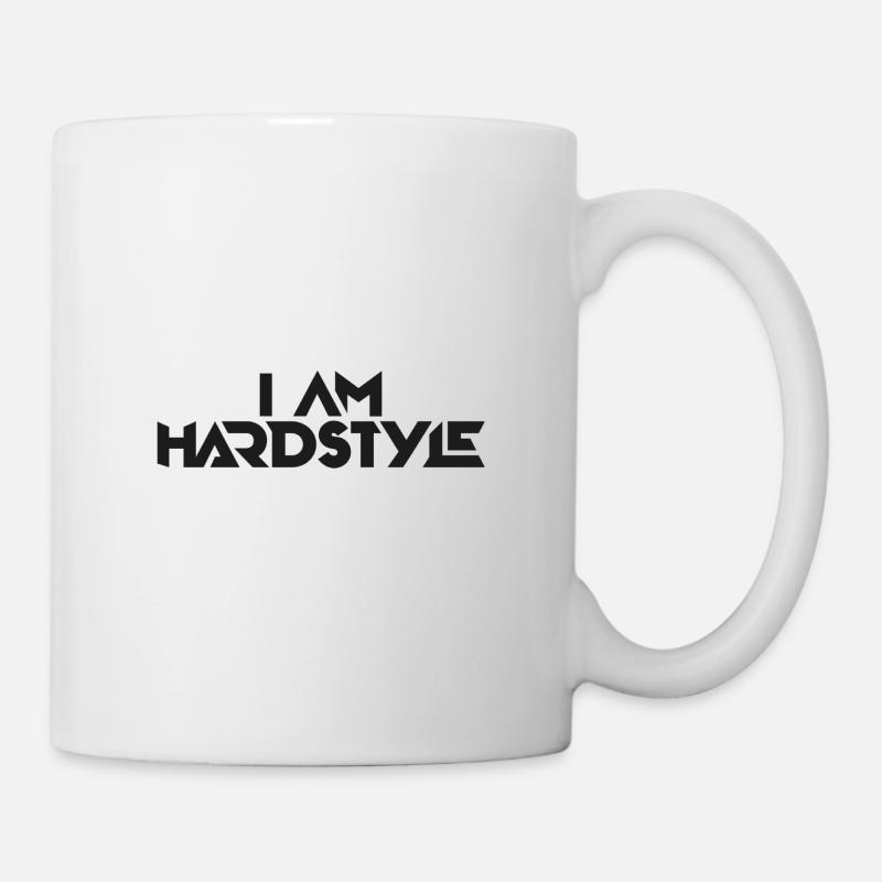 Ich bin ein Hardstyle-Typ - Tasse - Weiß