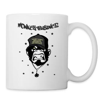 Monkey Businez - Tasse - Weiß - Rechts