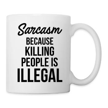 Sarcasm - Mug - white - Right