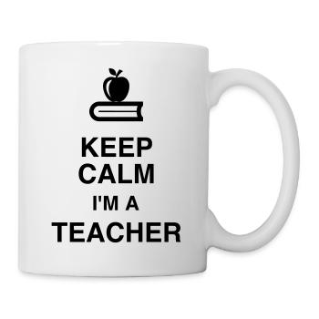 School Teacher Schule Lehrerin Ecole Prof Lehrer - Mug - white - Right