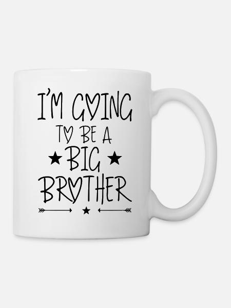 I'm going to be a big brother - Mug blanc - blanc