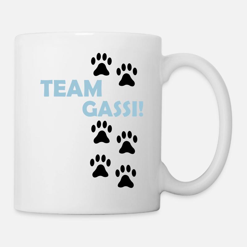 (team_gassi_02) - Tasse - Weiß