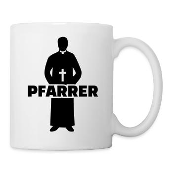Pfarrer - Tasse - Weiß - Rechts