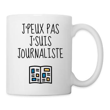 Journalist Journalism Journalismus Journaliste - Mug - white - Right