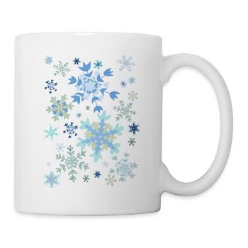 Pays des merveilles d'hiver blanc - Mug blanc - blanc - Droite