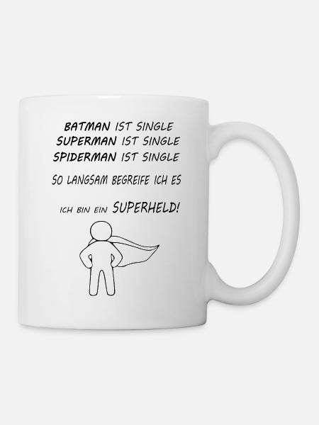 Ich bin ein Superheld! - Tasse - Weiß