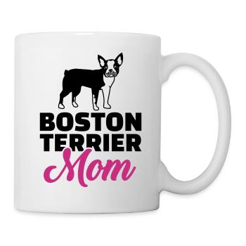 Boston Terrier - Mug - white - Right