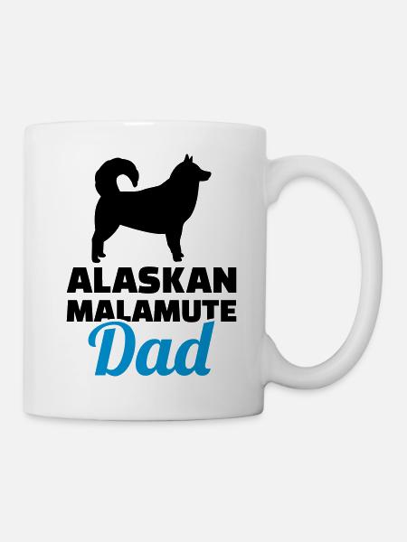 Alaskan Malamute - Mug blanc - blanc