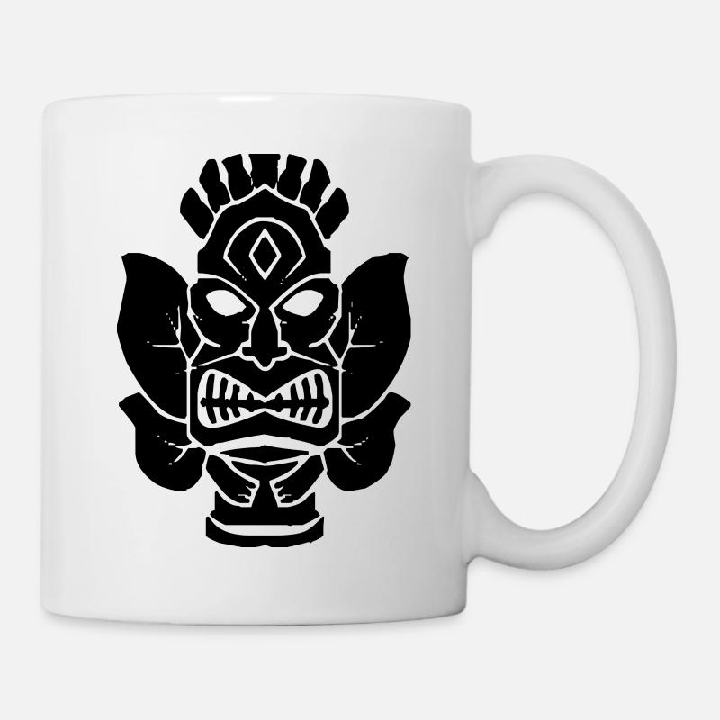 Tiki - Mug blanc - blanc