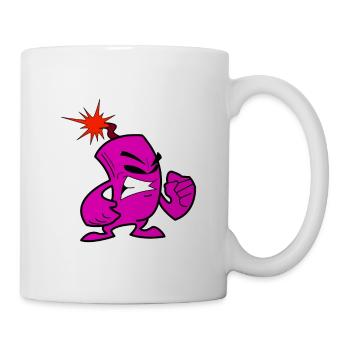 Cool banger Feuerwerlk firecracker New Year's Eve - Mug - white - Right