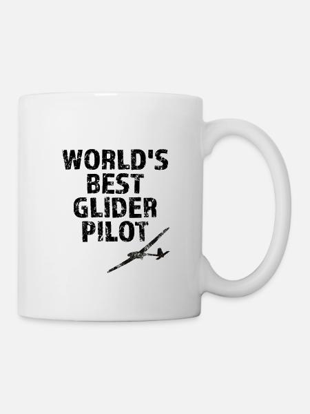 The best glider pilot in the world, aviation - Mug - white