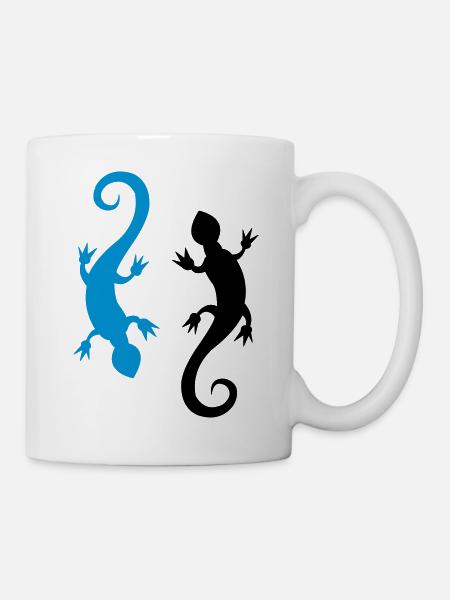 salamander_2 - Tasse - Weiß