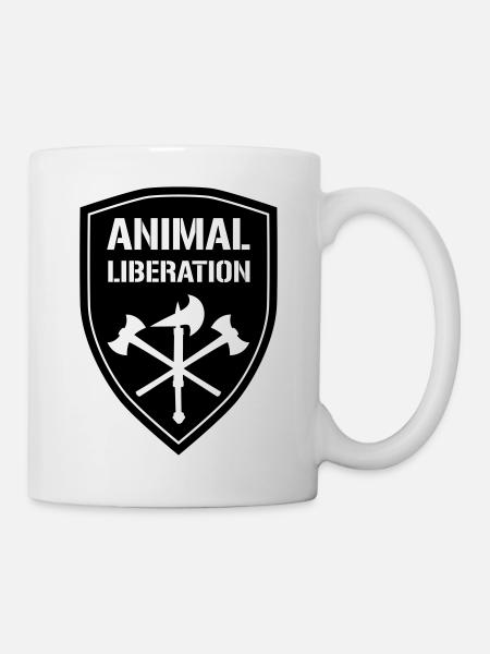LA LIBÉRATION DES ANIMAUX - Mug blanc - blanc