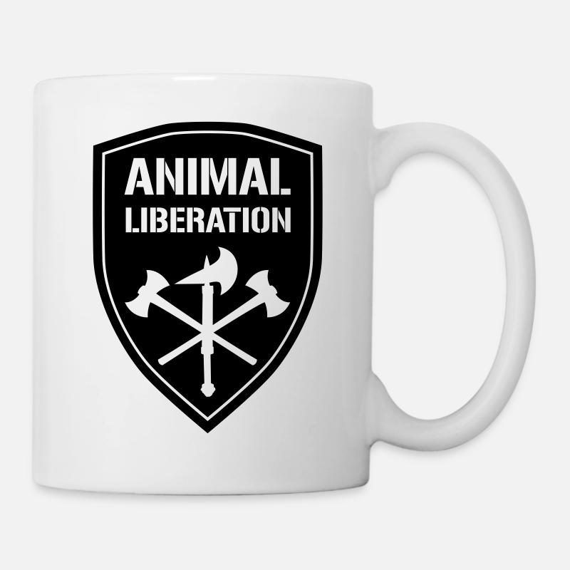 LA LIBÉRATION DES ANIMAUX - Mug blanc - blanc