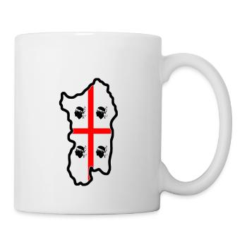 Sardinien - Tasse - Weiß - Rechts
