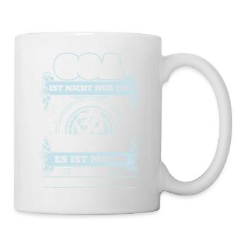 Goa - Nicht nur Hobby - Tasse - Weiß - Rechts