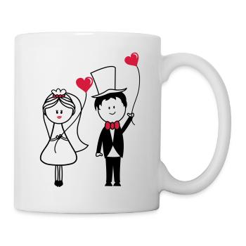 ehepaar_001 - Tasse - Weiß - Rechts