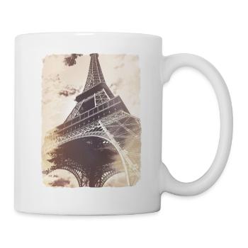 Paris Eiffelturm Tour Eiffel Frankreich France - Tasse - Weiß - Rechts