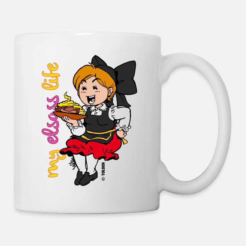 elsass_life_4_choucroute - Mug blanc - blanc