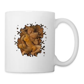 Stellung 10 - Tasse - Weiß - Rechts
